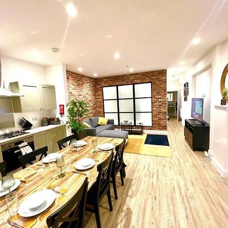 Brand New Apt - Beach Breeze Spacious 1-Bedroom Apartment With Parking - Sleeps 4 Ppl- Internet Bournemouth Exterior foto